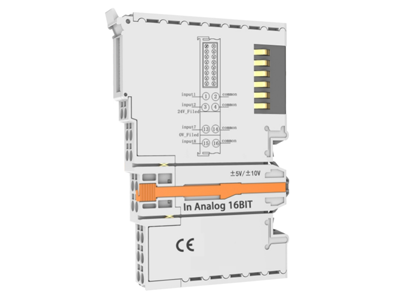 IR-L10-8AD-V插片式I/O，8通道±5V、0-10V、±10V输入模块，体积小巧，便于安装