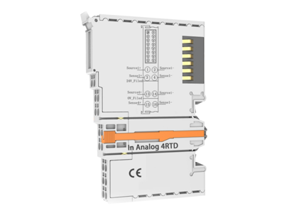 IR-L10-TT-TR插片式I/O，4通道热电阻（RTD）输入模块，体积小巧，便于安装