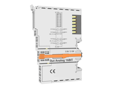 IR-L10-8DA-V插片式I/O，8通道±5V、0-10V、±10V输出模块，体积小巧，便于安装