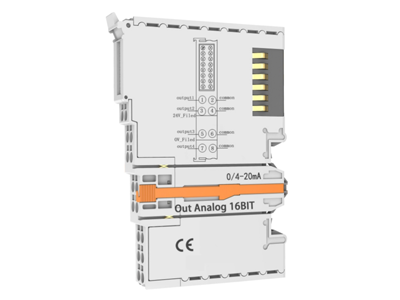IR-L10-8DA-A插片式I/O，8通道4-20mA/0-20mA输出模块，体积小巧，便于安装