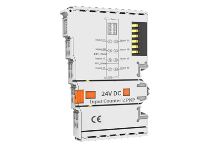 IR-L10-HSC-2P插片式I/O，2通道高速计数模块(PNP)，体积小巧，便于安装