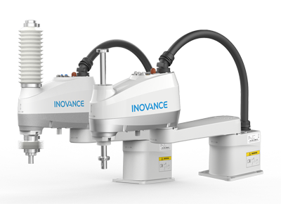 IR-S7系列是推出的全新一代 SCARA 机器人，具备高性能、易维护、结构紧凑等优点，整机高度达到行业领先水平，以其小巧的身子、高效的节拍可适应更多的应用场景。应用行业主要分布在3C、锂电、光伏、显示行业，同时满足产品在装配、涂胶的场景应用需求。